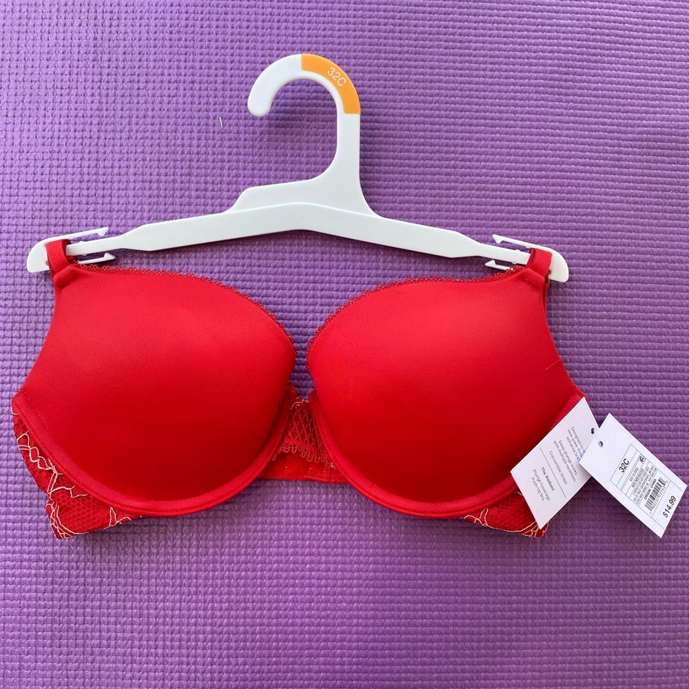 Red Bra New With Tags 32C
